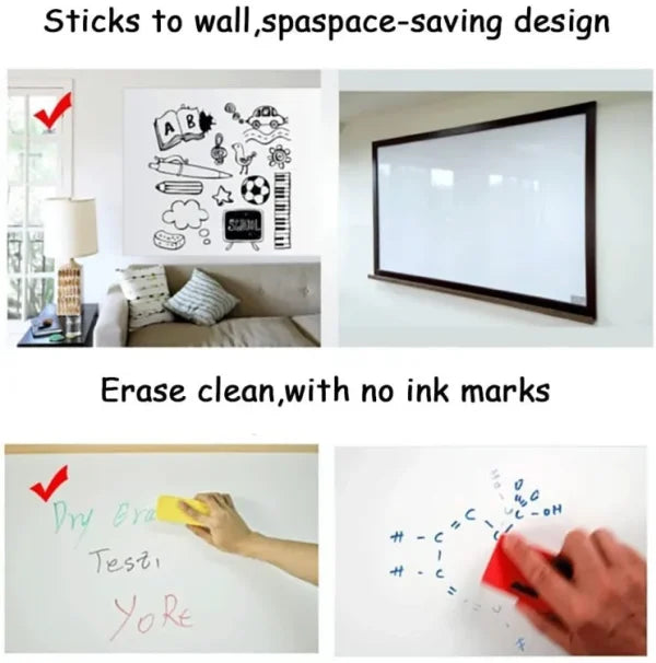 Transformative Adhesive Whiteboard Paper+ 2 Markers